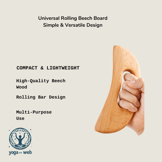 beech board piece universal rolling bar